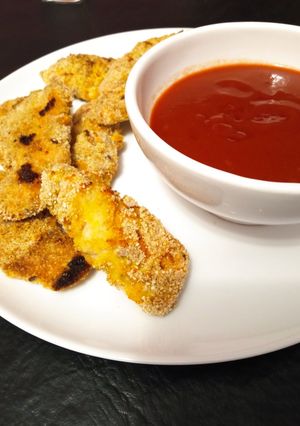 Una foto de Pollo crispy 😍 al horno