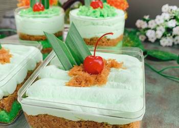 Resep Terbaik Dessert Box Klepon Cake Enak Sederhana