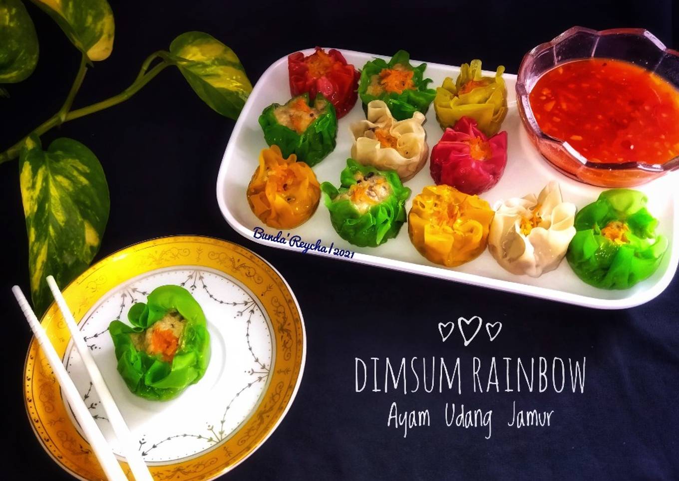 🥡 Dimsum Rainbow (Ayam Udang Jamur)