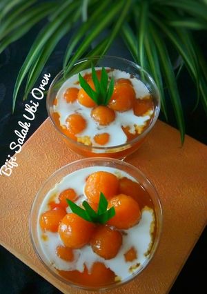 Foto resep Biji Salak (Bubur Candil) Ubi Oren/Ubi Kuning