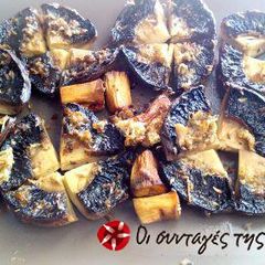 A picture of Grilled mushrooms.