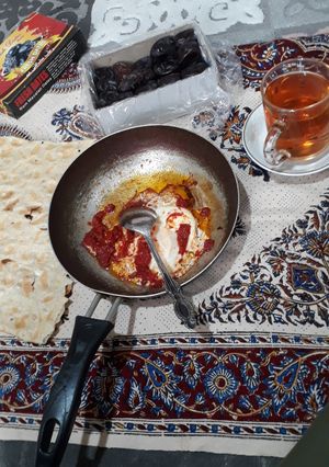 عکسی از دستور صبحانه روزجمعه😋