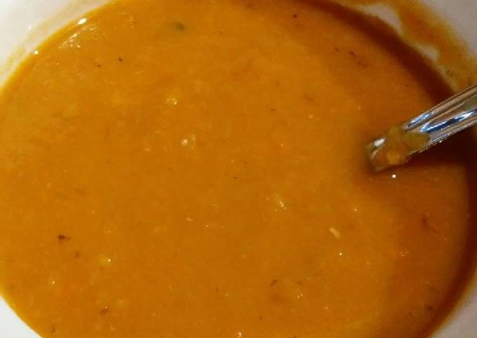 Steps to Prepare Speedy Roasted carrot soup