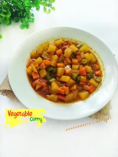 Foto resep Vegetable Curry