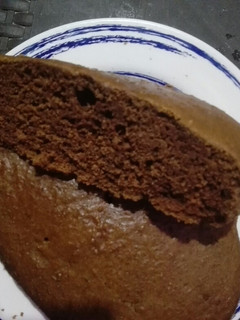 Una foto de Torta de chocolate con lentejas