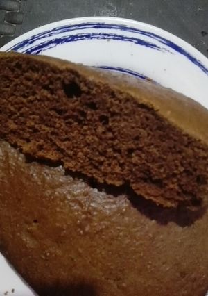 Una foto de Torta de chocolate con lentejas