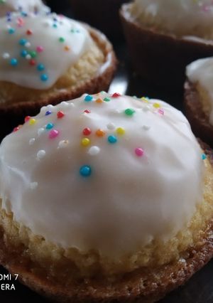 Una foto de Cupcakes de coco
