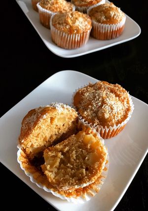Une photo de Muffins pomme coco healthy