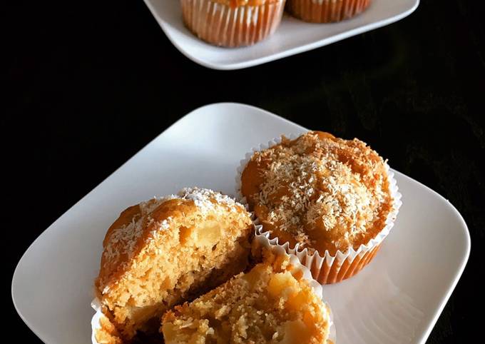 Muffins pomme coco healthy