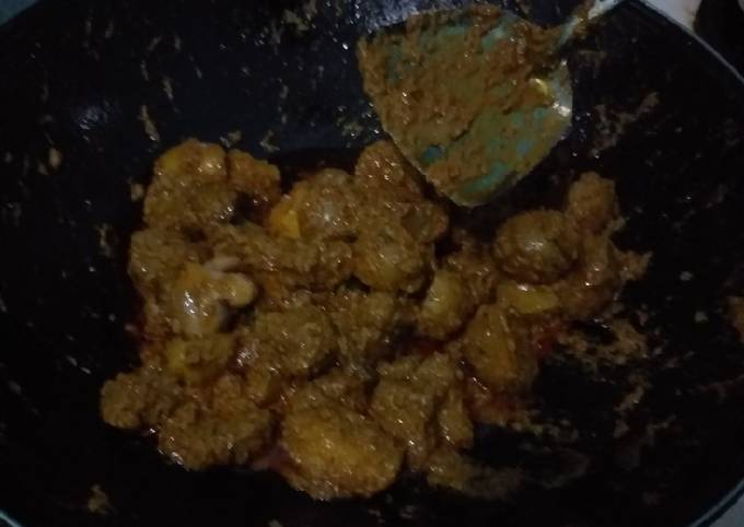 Anti Ribet, Bikin Rendang daging kentang bumbu pasar Ekonomis Untuk Jualan