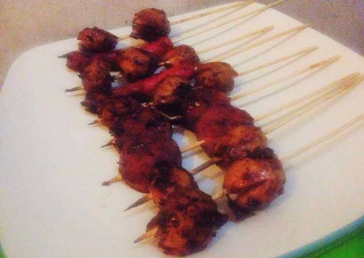 Langkah Mudah untuk Membuat Sate bakso bakar, Menggugah Selera