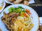 Gambar beef curry udon