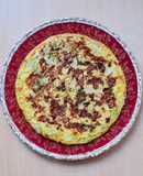 Tortilla de akusai (col china) 🥬 y cebolla 🧅 Receta de aprovechamiento