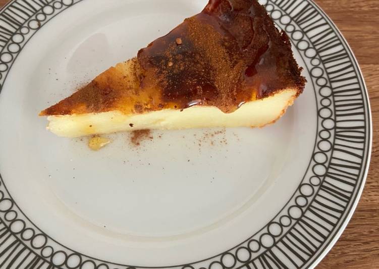 Greek galatopita (traditional milk cream pudding)