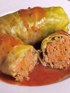 A picture of Cabbage rolls.
