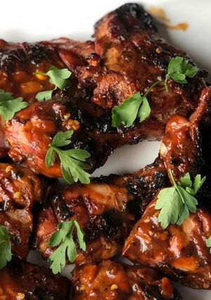 A picture of Honey grilled chicken.