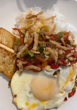 Foto resep Paprika Sunny Side Up (Omelette)🍳/Telur Ceplok Paprika