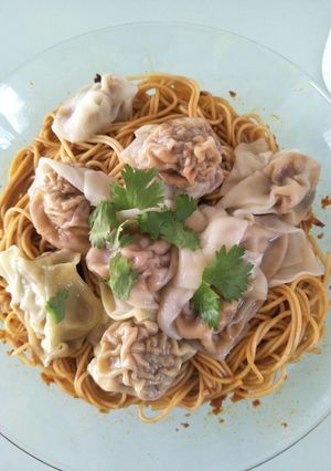 異鄉必學紅油抄手 的食譜成品照片