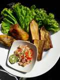 Ayam Lalapan with Sambal Matah Kecombrang ala Ummi Farid