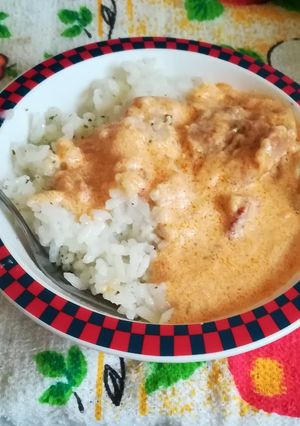 Tejszínes-fokhagymás csirke (felső) comb recept fotója