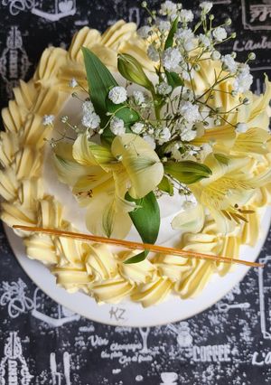 Una foto de Torta Primavera sin azúcar sin gluten
