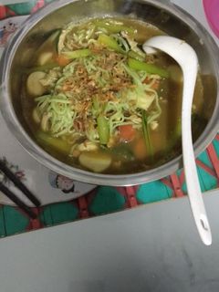Foto resep Mie tek tek kuah