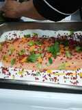 Salmone marinato