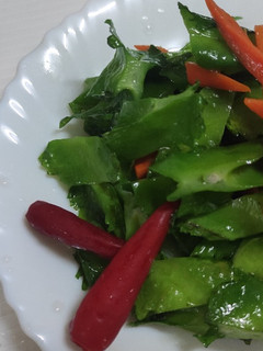 5分鐘上菜-蒜油清炒翼豆 的食譜成品照片