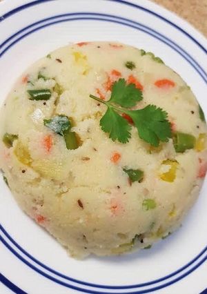 A picture of Upma.