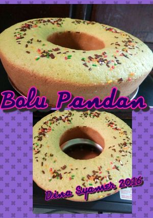 Foto resep Bolu Pandan 3 Telur Enak