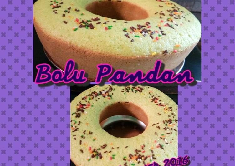 Bolu Pandan 3 Telur Enak