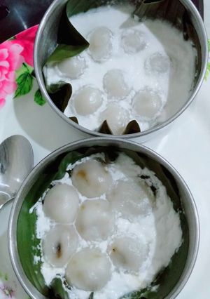 Foto resep Klepon siram santan (galopuong siram)