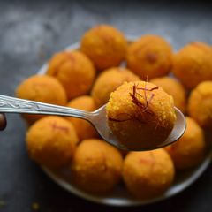 Moong Dal Ladoo A picture of Moong Dal Ladoo.