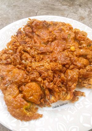 Foto resep Talua Barendo: Telur Dadar Crispy dan Crunchy