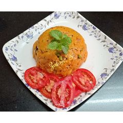 A picture of Tomato Upma.