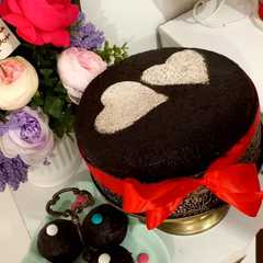 کیک براونی خیس روز عشق و ازدواج♥️♥️-レシピのメイン写真