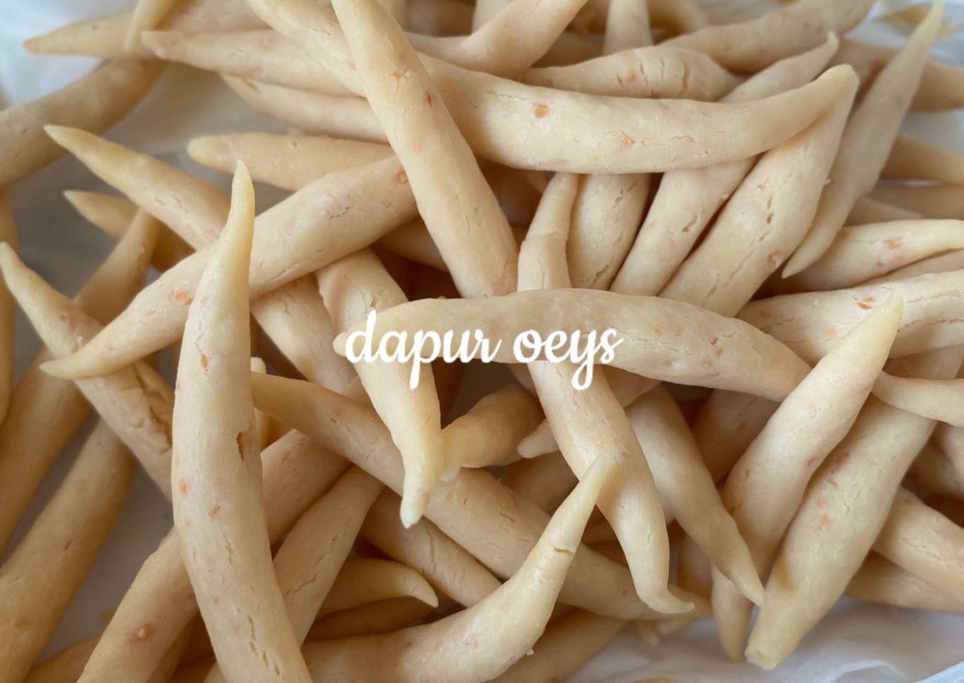 Kue Gabus Keju (No Blender)