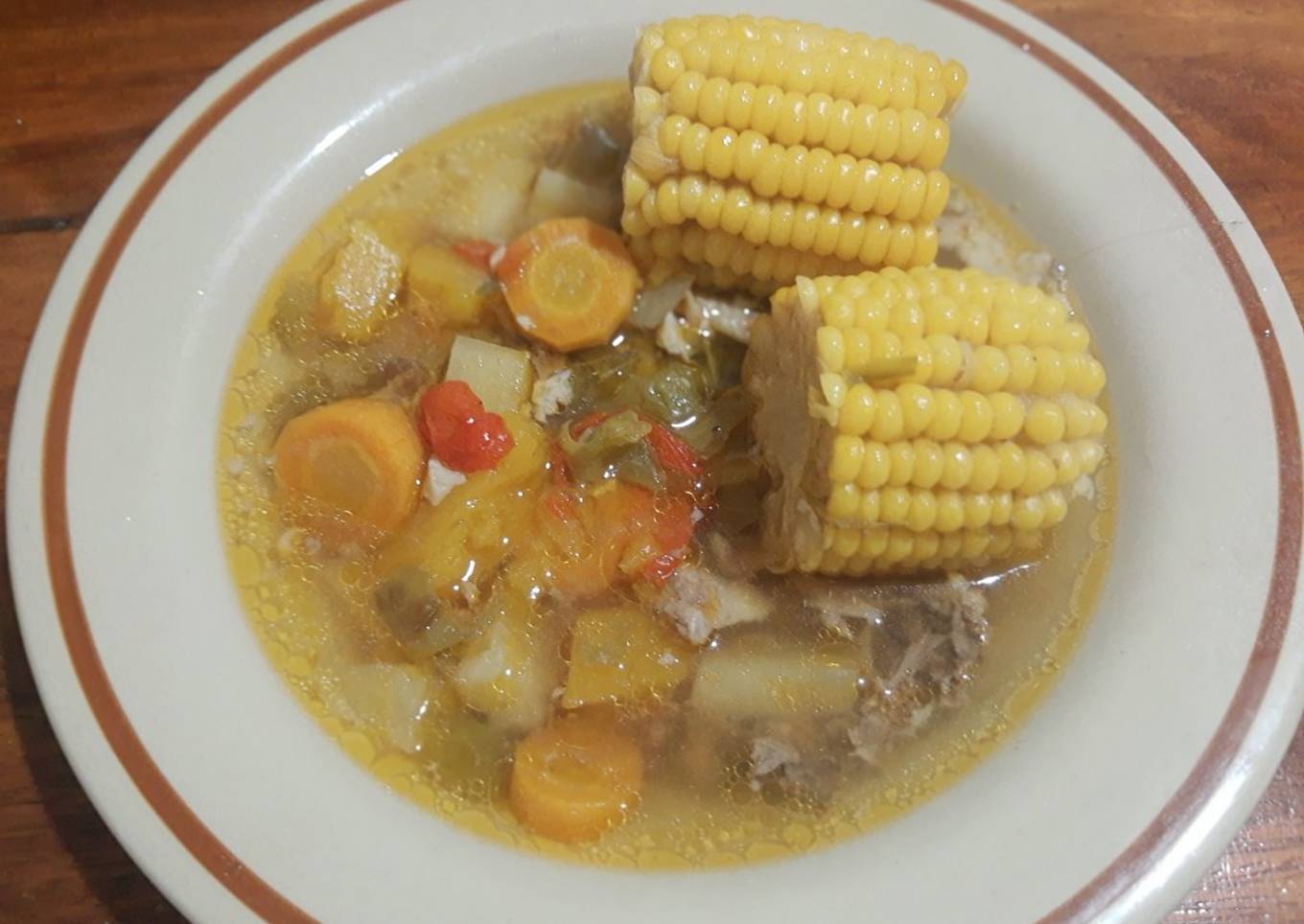 Caldo de viandas