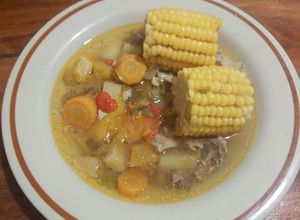 Una foto de Caldo de viandas