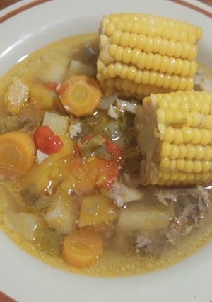 Una foto de Caldo de viandas