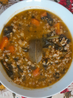 Foto di Zuppa di cavolo nero & zucca
