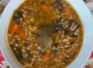 Foto di Zuppa di cavolo nero & zucca