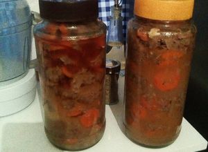 Una foto de Liebre al escabeche