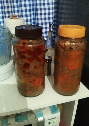 Una foto de Liebre al escabeche