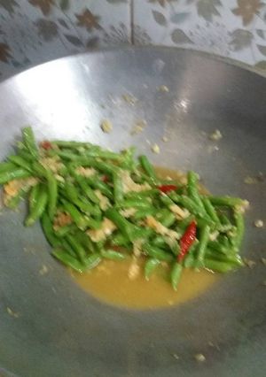 Foto resep Tumis Buncis Telur Asin