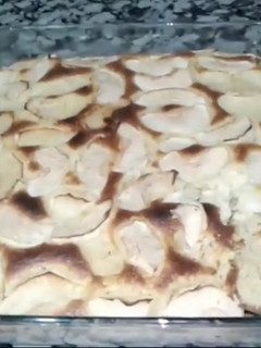 صورة لوصفة كيكة بالتفاح رائعة