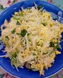 Củ cải xào trứng gà