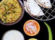 A picture of dhanya leaves