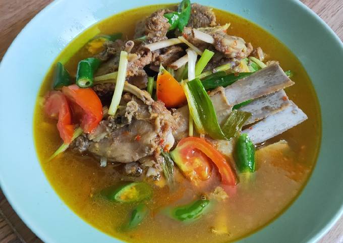 Iga sapi masak pindang