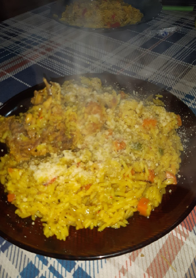 Una foto de Arroz amarillo para los días de lluvia ⛈